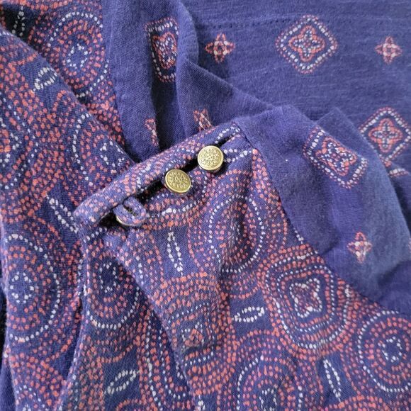 Lucky Brand Women's Bell Sleeve Boho Top - Picture 8 of 12